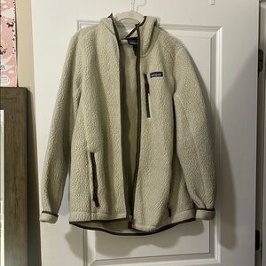 Patagonia Off-White Fleece Jacket
